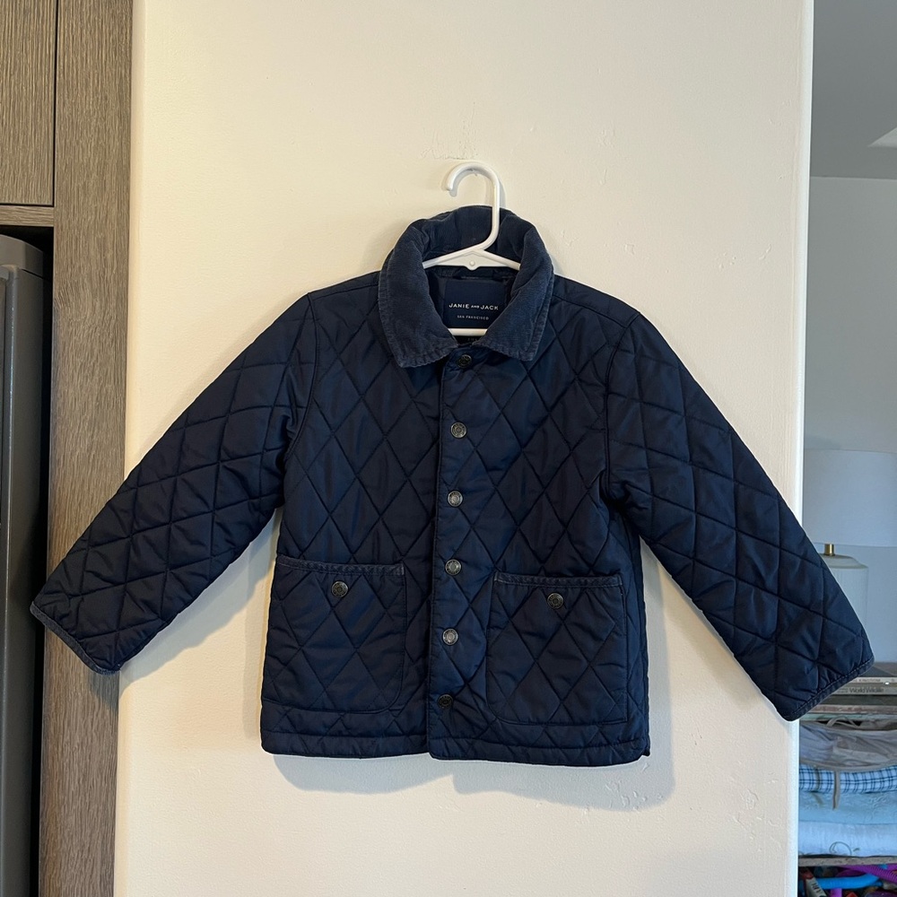 Janie and Jack Blue Puffer Jacket